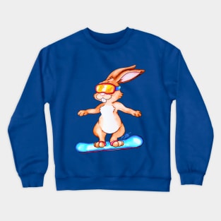 Boarder Bunny Crewneck Sweatshirt